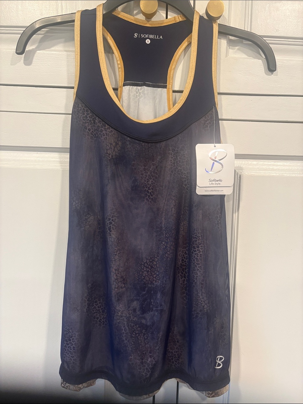 NWT SofiBella racerback tank